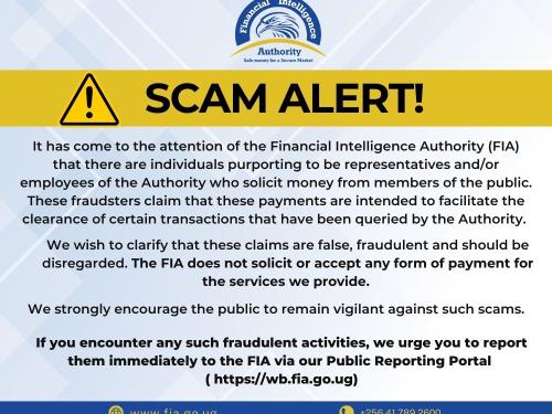scam alert graphic